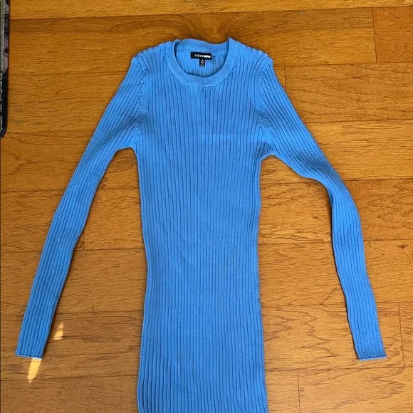 Fashion Nova No Ruche At All Sweater Mini Dress - Picture 4 of 4